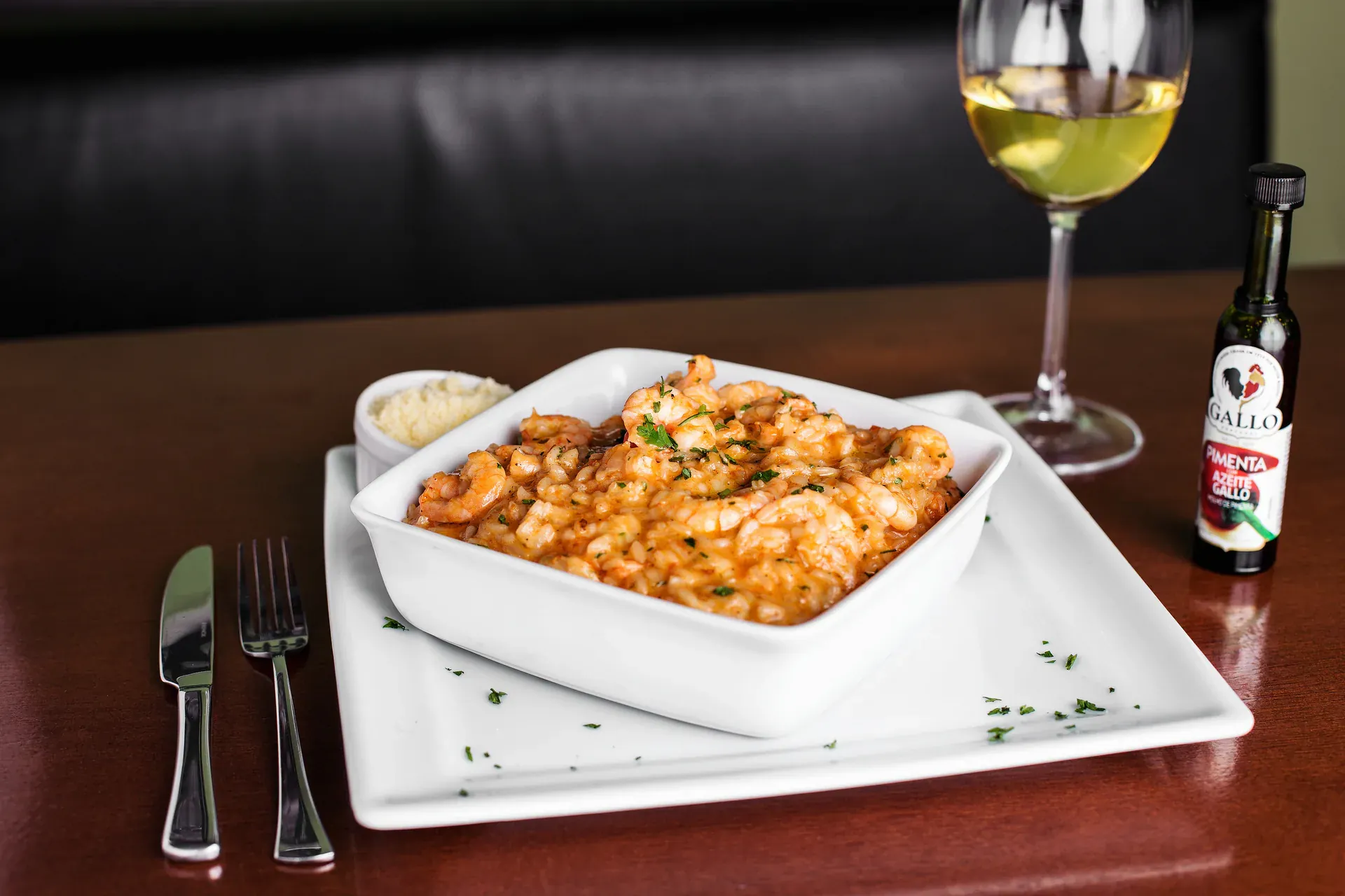 Risoto de Camarão